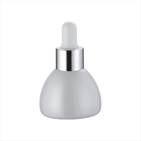 10ml 20ml 30ml Cosmetic Packaging Coating Green and White Special Shape Pagoda Glass Dropper Bottles with Gol ( (4).jpg