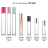 5ml 7ml 8ml 10ml 12ml Clear Tube Glass Roller Bottles for Essential Oils