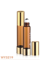 Customize Cosmetic Packaging with stainless roller for perfume essential oil
