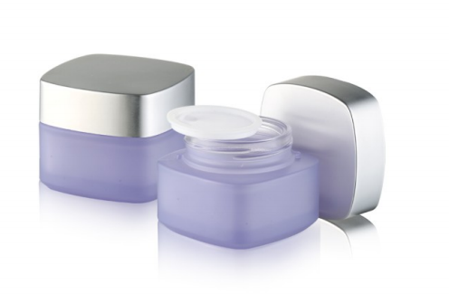 Square Shape Cosmetic Packaging with lids for cream