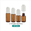 5ml 10ml 15ml Brown Round Glass Dropper Bottle for Essential Oil