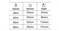 Square Shape Plastic Cosmetic Packaging for Eye Cream