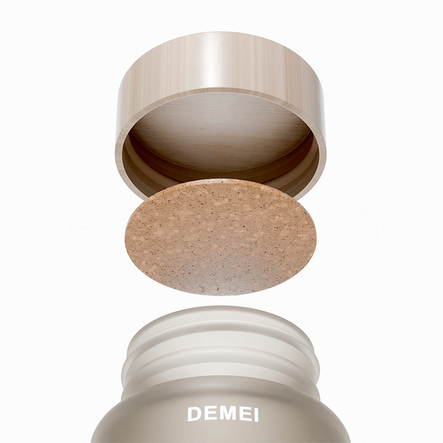 60ml 150ml Capsules Medicine Glass Bottle with Bamboo Cap