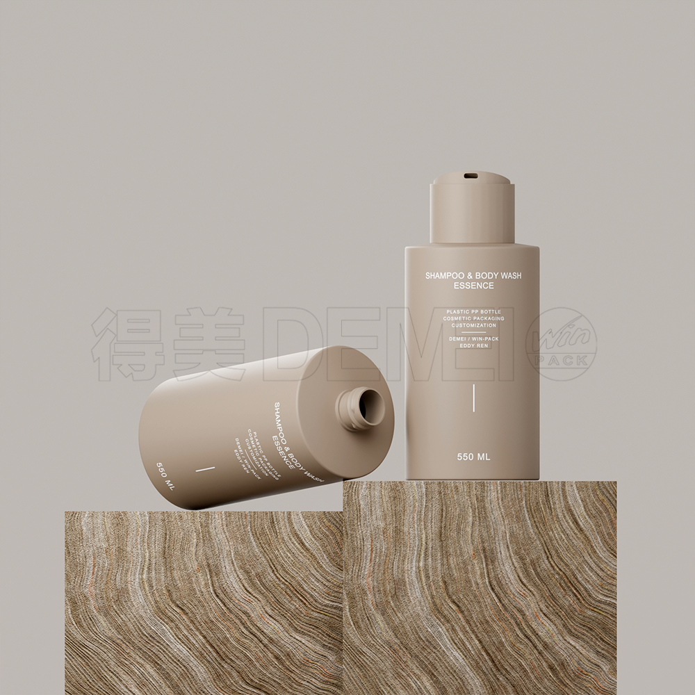 550ml PP Plastic Bottle with Disc Top Cap 