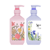600ml HDPE Plastic Lotion Pump Bottle for Shampopo And Body Wash