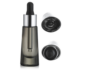 Wide Mouth aluminum dropper Cosmetic Packaging for eye cream