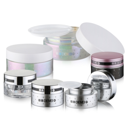 Large Size Home Use glass Cosmetic Jar Moisturizing Cream or Face Cream Jar