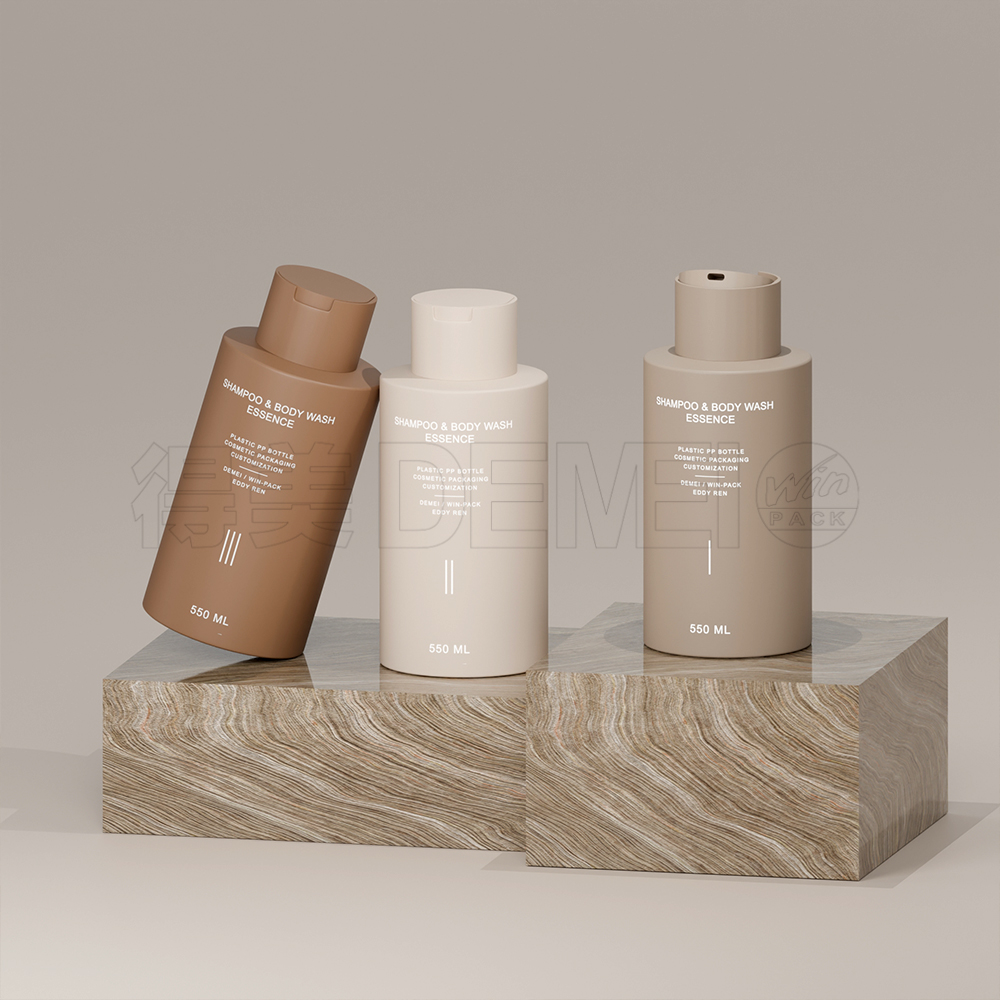 550ml PP Plastic Bottle with Disc Top Cap 