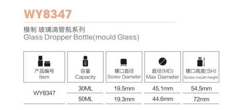 Aluminum Shoulder UV Comestic Dropper Bottle for filling