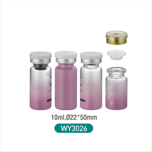 5ml 7ml 8ml 10ml 12ml 15ml Tube Glass Packaging with Rubber And Flip Off Cap for Insulin