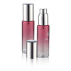 30ml 35ml 40ml Green Or Red Semi-transparent Tube Perfume Glass Bottle with Aluminium Sprayer for Perfume