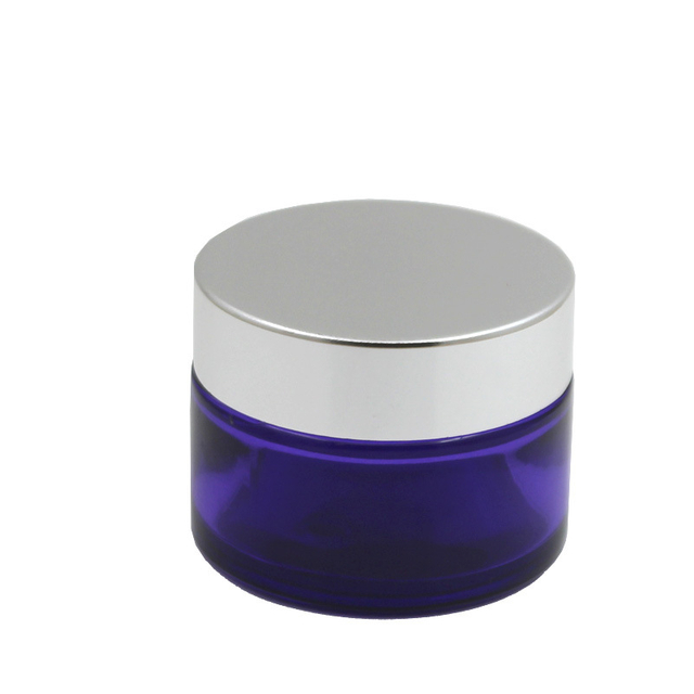 Round Shape Lotion glass Cosmetic Bottle