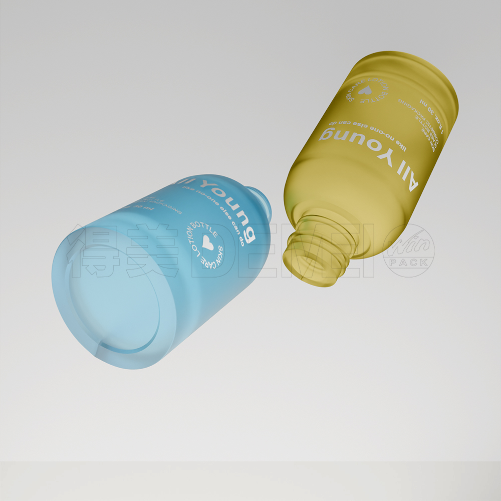 30ml Glass Blue/Red/Yellow Spray Bottle