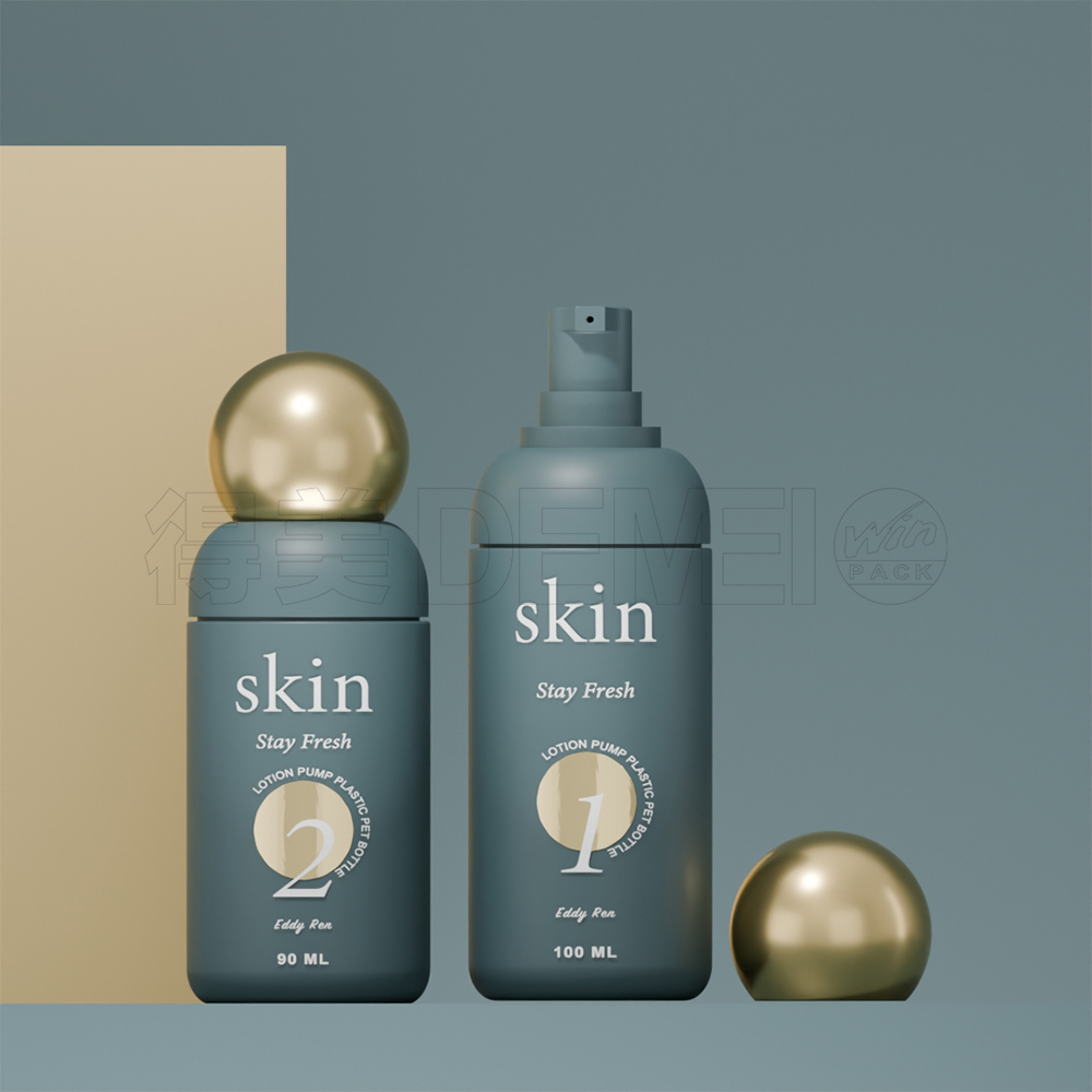 50ml 60ml 90ml 100ml PET Plastic Spray Pump Bottle