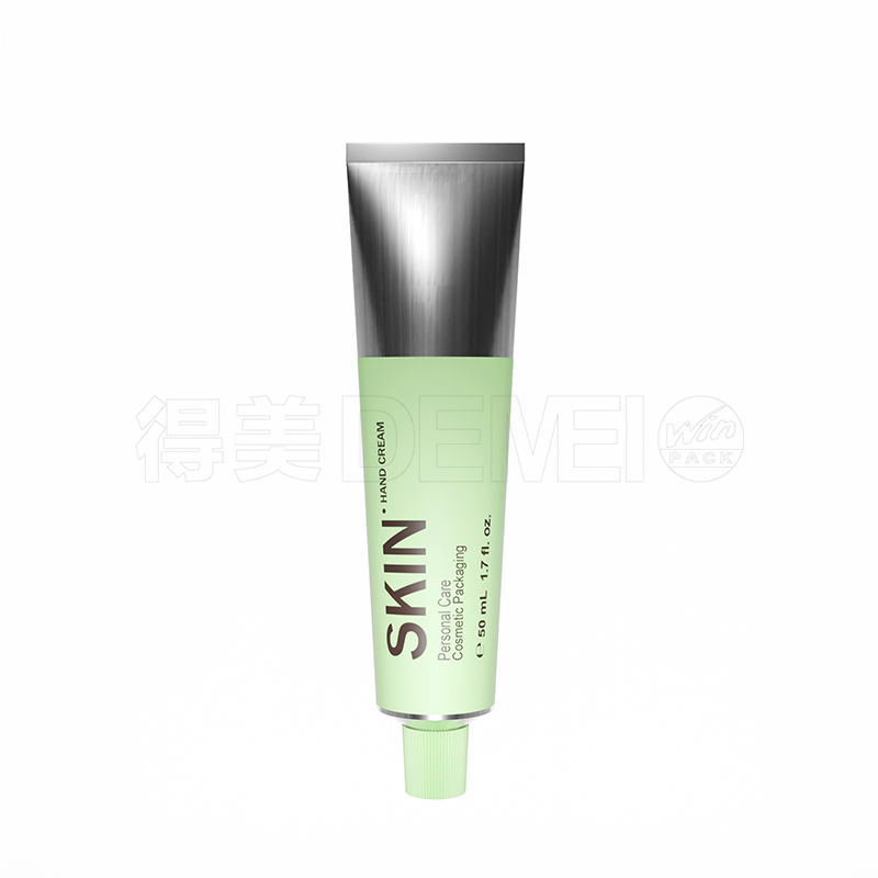 50ml aluminum tube with screw cap for hand cream