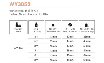 Mini aluminium Comestic Dropper Bottle for skin care