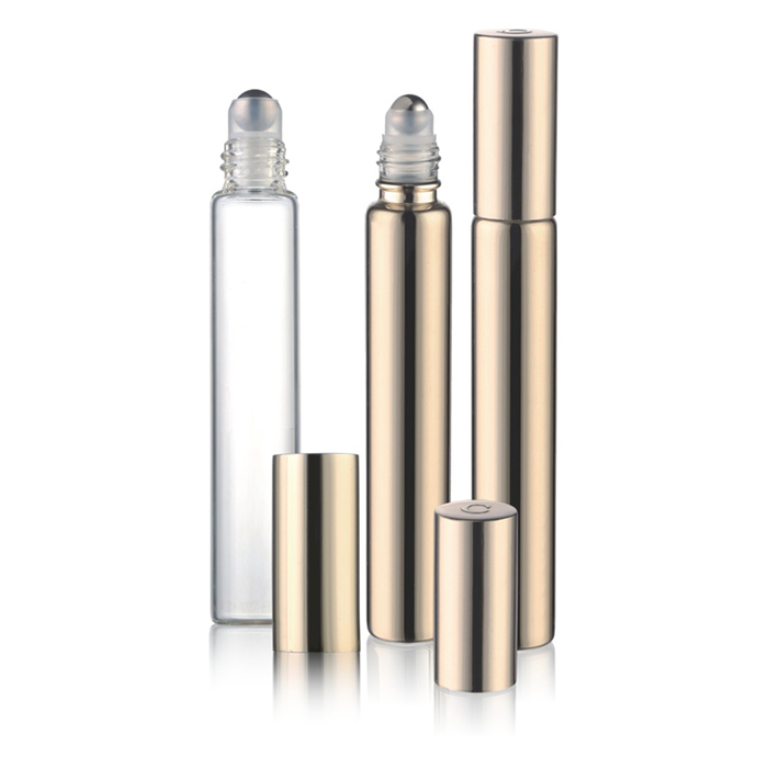 5ml 7ml 8ml 10ml 12ml 15ml Spraying Green Blue Or Matte Shiny Golden Roll on Bottles Wholesale for Essential Oils And Serums