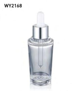 Arcylic Round Cosmetic Filling Packaging Bottle