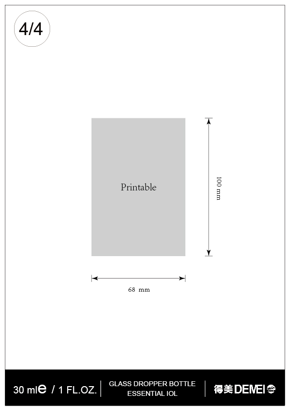 Glass Dropper Bottle