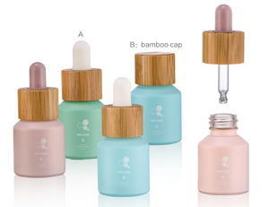 Wide Mouth Cosmetic Packaging with lids travel use