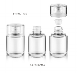 Customized Logo Aluminium Cosmetic Bottle With Cap