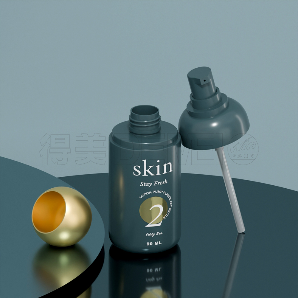 50ml 60ml 90ml 100ml PET Plastic Spray Pump Bottle