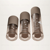 15ml 30ml 50ml Frosted Amber Glass Airless Pump Bottles for Serum And Recyclable Glass Bottls