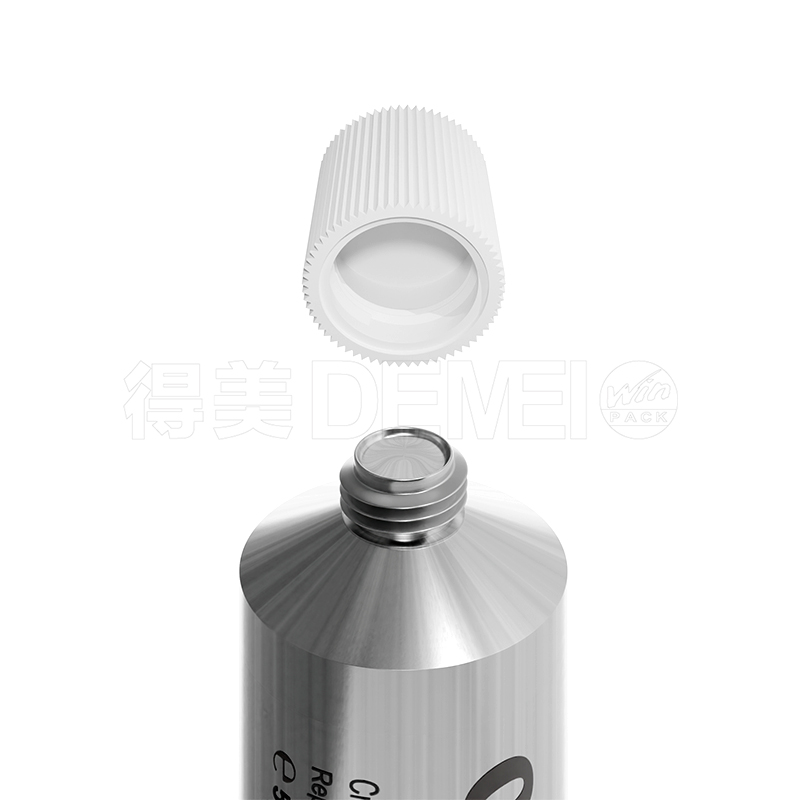 50ml aluminum tube with screw cap for hand cream