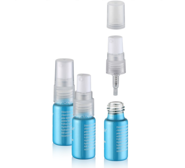 OEM Cosmetic Packaging Glass Sprayer Bottle with lid for perfume