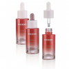Customized Color glass Cosmetic Bottle with dropper