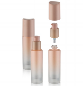 Colorful Cream aluminium Cosmetic Bottle