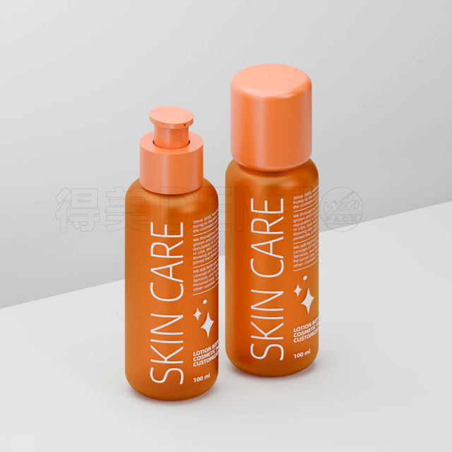 50ml 100ml PET Plastic Lotion Spray Bottle