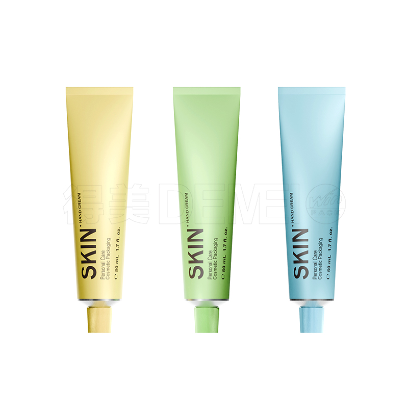 50ml aluminum tube with screw cap for hand cream