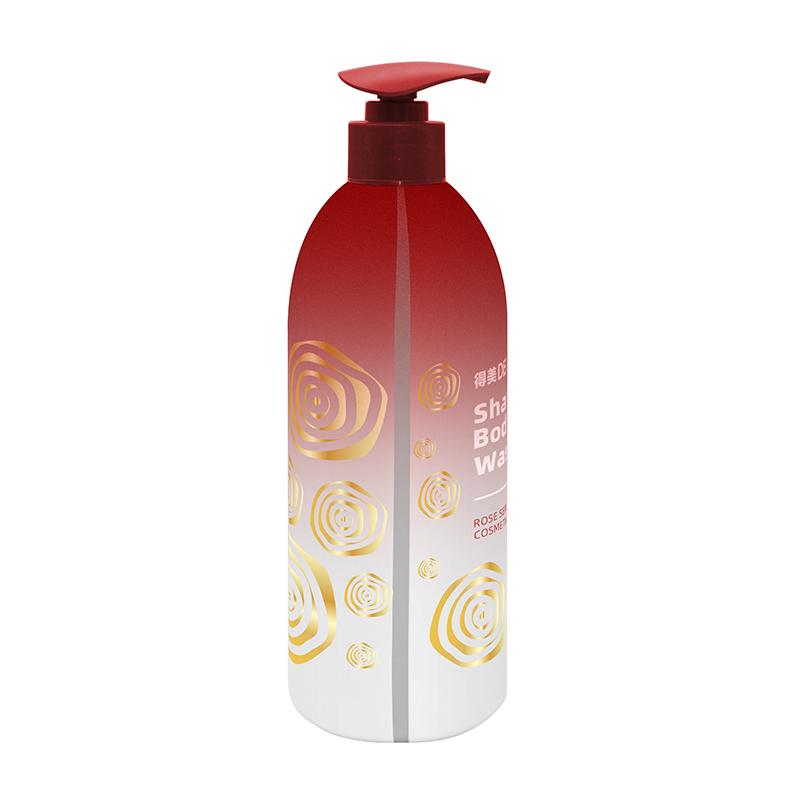 550ml HDPE Plastic Lotion Pump Bottle for Shampopo And Body Wash