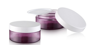 Recyclable glass Cosmetic Packaging for body cream