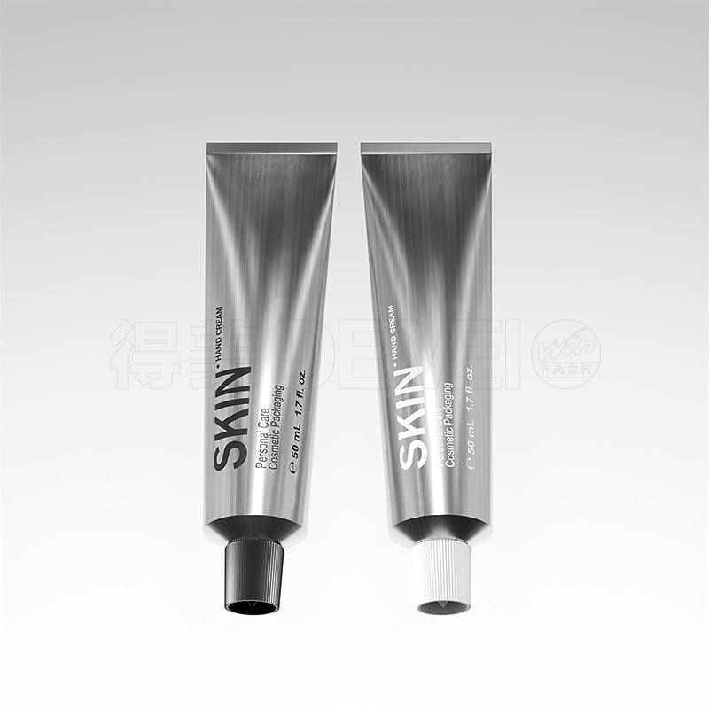 50ml aluminum tube with screw cap for hand cream