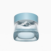 50g Premium PETG Square Bottom Cosmetic Cream Jar 