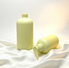 Matte Soft Touch HDPE Lotion Pump Bottle Refillable Round Plastic Bottle for Shampoo Conditioner Body Wash Custom Logo