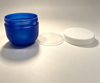 Large Capacity Matte Beige Round Plastic Cream Jar Empty Cosmetic Container Face Mask Body Butter Jar Skincare Packaging