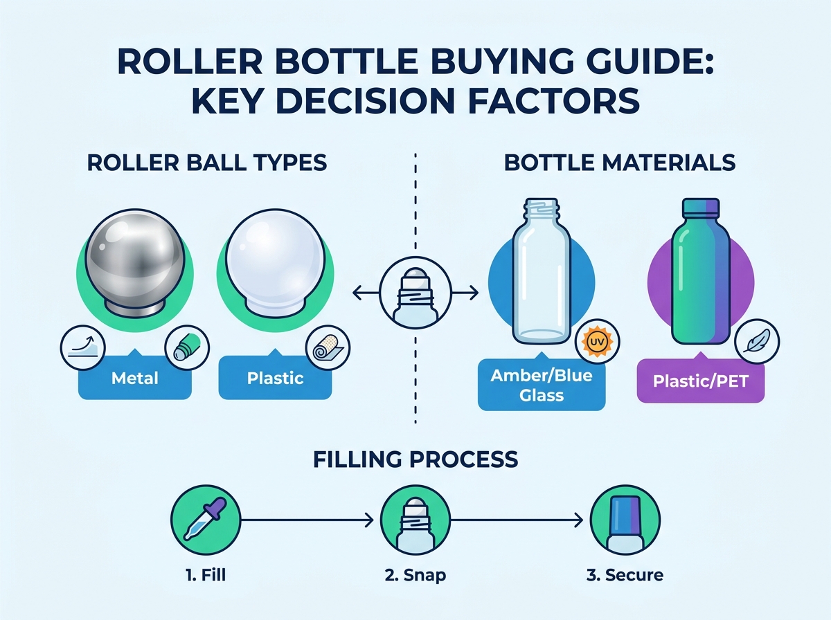 Essential Oil Roller Bottles