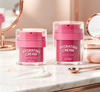 Luxury Airless Pump Cream Jar Hydrating Cream Container Custom Logo Cosmetic Moisturizer Face Cream Packaging
